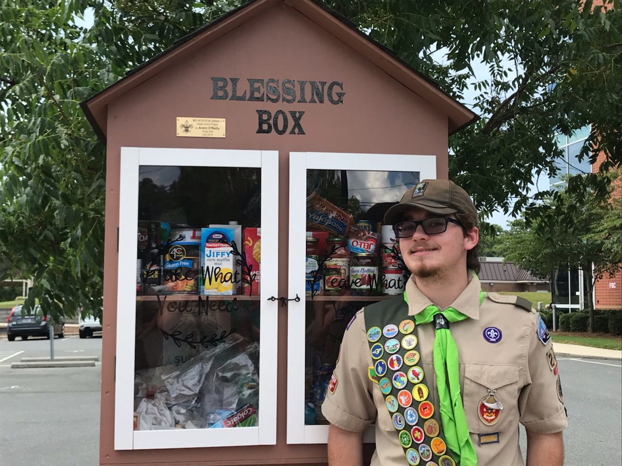 Blessing Box at Cabarrus Health Alliance